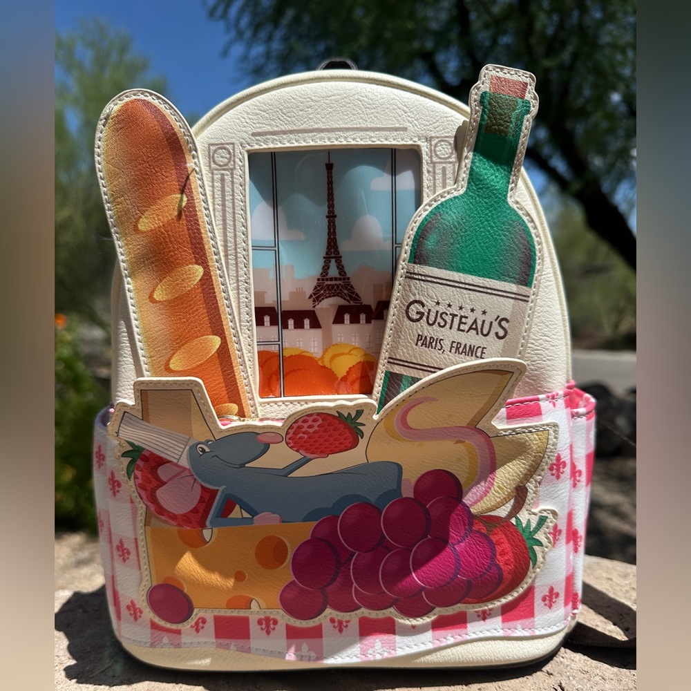 Disney Loungefly Ratatouille Remy 15th Anniversary Backpack Limited Parks Exclus